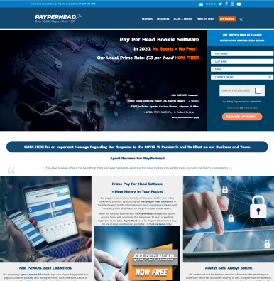 PayPerHead.com Sportsbook Pay Per Head Review - iGamingDirect - Online  Gambling Insight