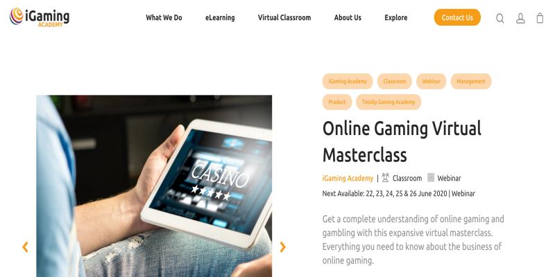 Totally Gaming Academy: Online Gaming Masterclass