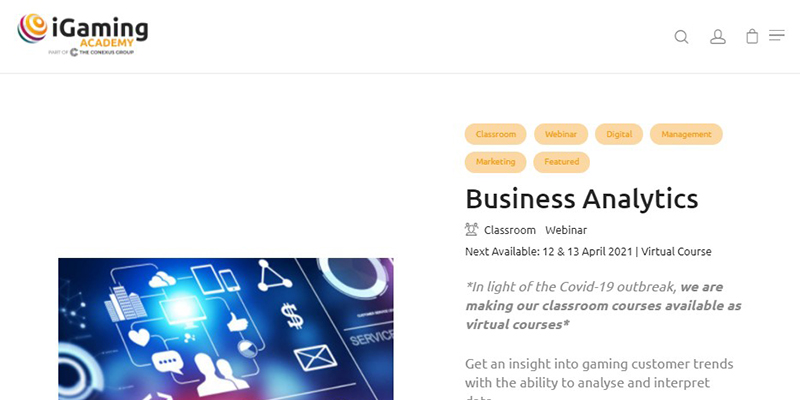 iGaming Academy – Business Analytics