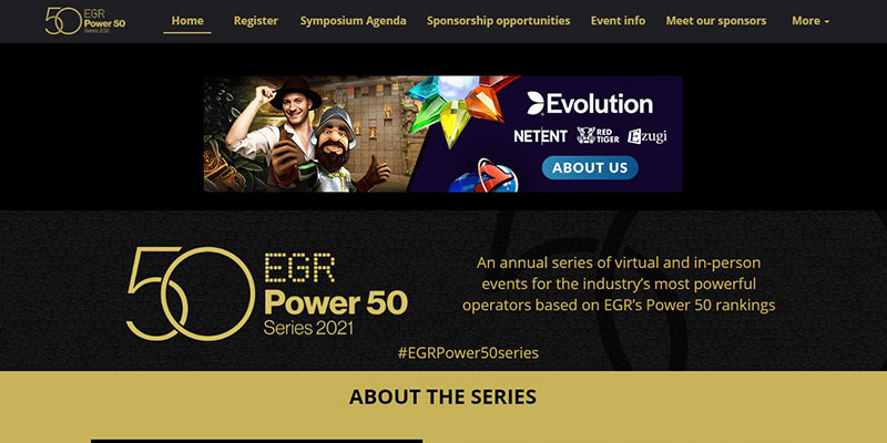 EGR Power 50 Series: Virtual Symposium 2021