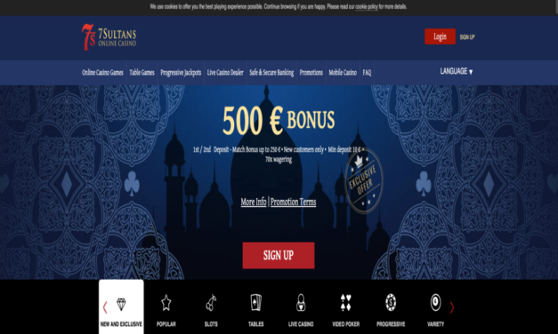 7Sultans.com Online Casino Review