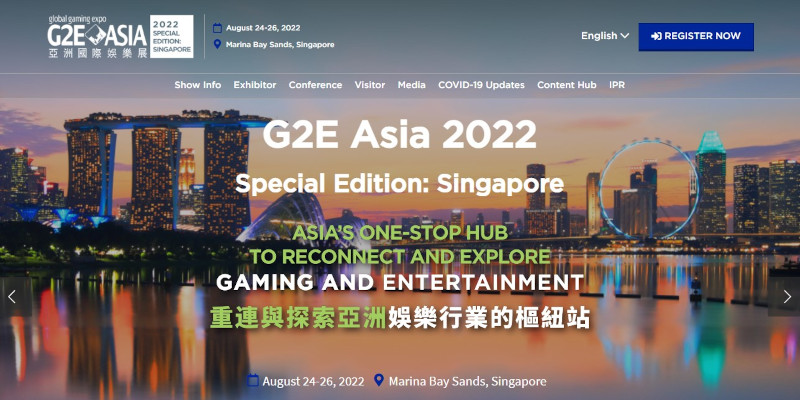 G2E Asia 2022