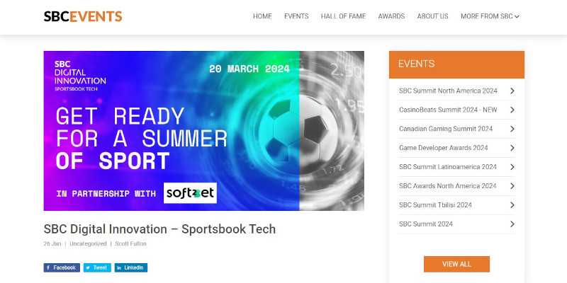 SBC Digital Innovation – Sportsbook Tech