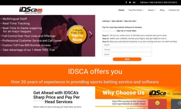 IDSCA Sportsbook Pay Per Head Review