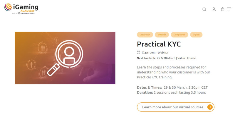 iGaming Academy:  Practical KYC