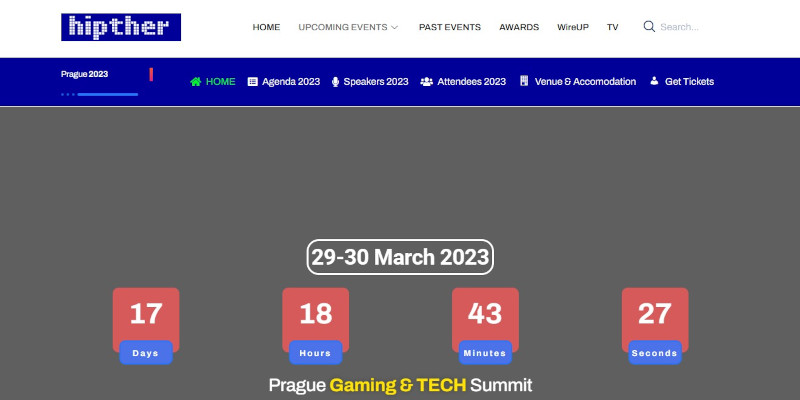 Prague Gaming & TECH Summit 2023