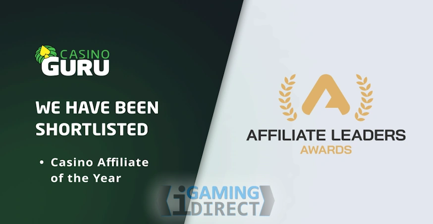 Casino Guru shortlisted for inaugural Affiliate Leaders Awards